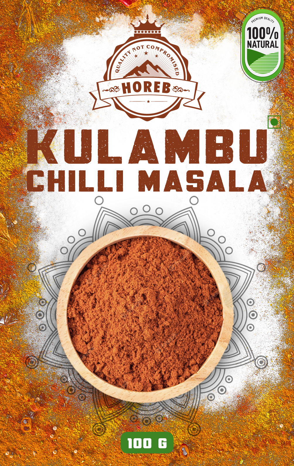 Kulambu Chilli Masala - Front